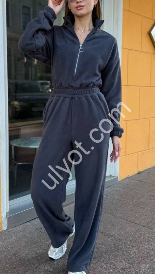 КОМБІНЕЗОН (42-48) ФЛІС ГРАФІТ 1674