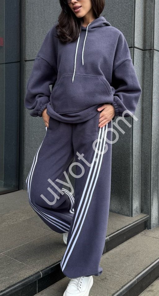 КОСТЮМ (42-48) ФЛІС Т.СИНІЙ 1673