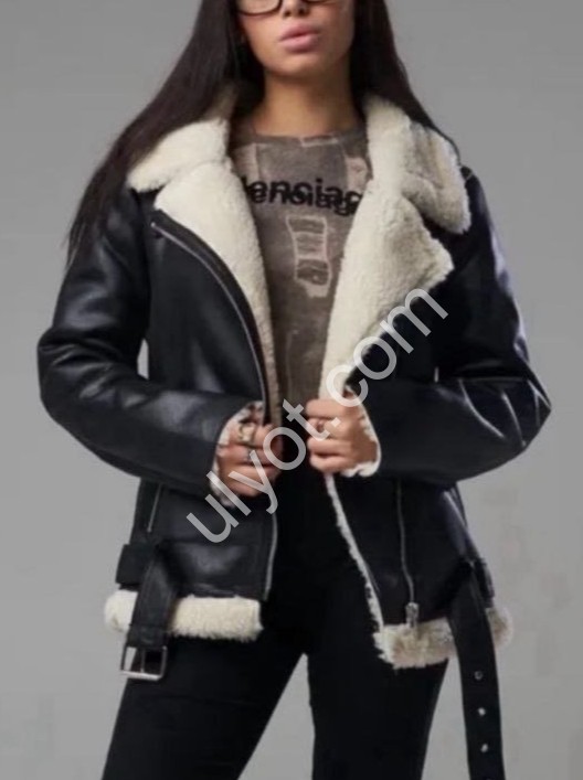 ДУБЛЕНКА (SL) ЧОРНИЙ 04