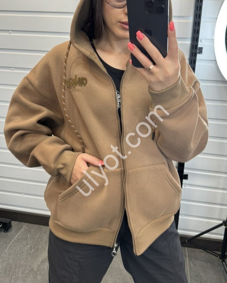 КОФТА JJF (L-4XL) ФЛІС МОККО 50143