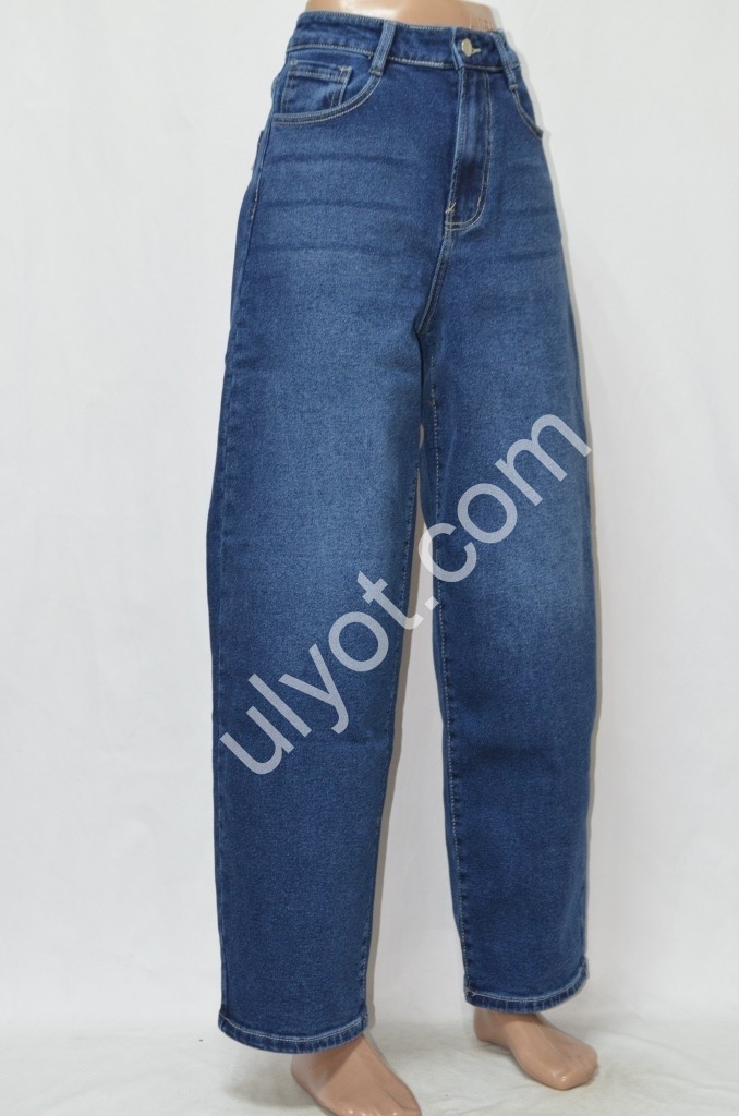 ДЖИНСИ RELUCKY (28-33) БАЙКА Т.СИНІЙ B0285-6