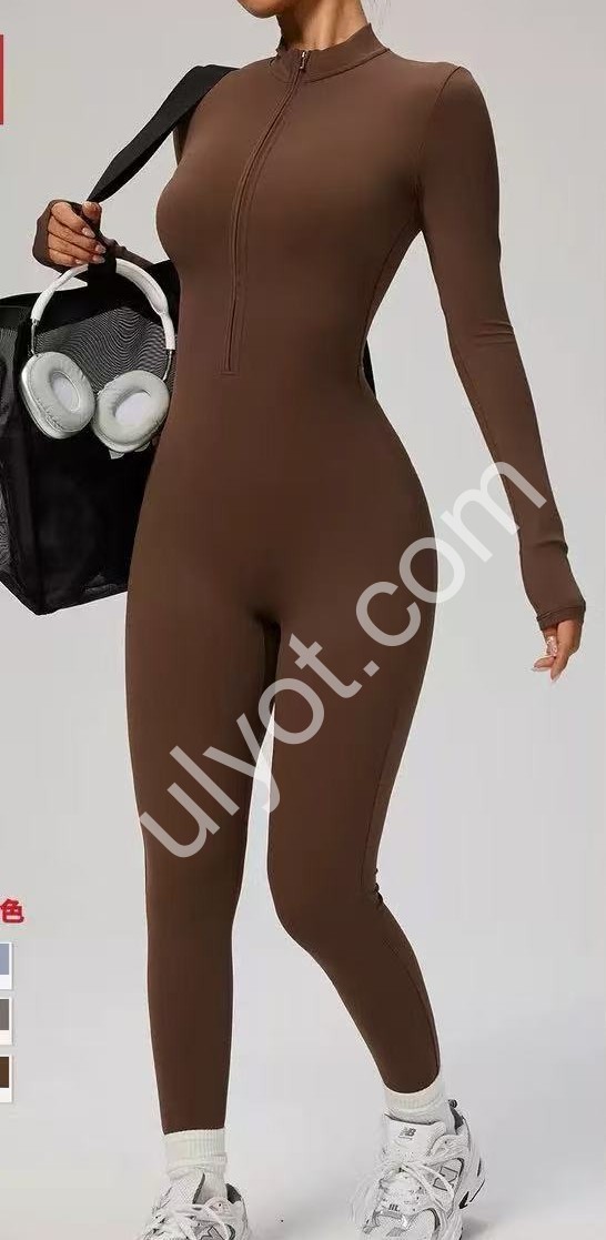 КОМБІНЕЗОН (S-XL) ЗМІЙКА КОРИЧНЕВИЙ