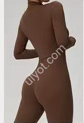 КОМБІНЕЗОН (S-XL) ЗМІЙКА КОРИЧНЕВИЙ