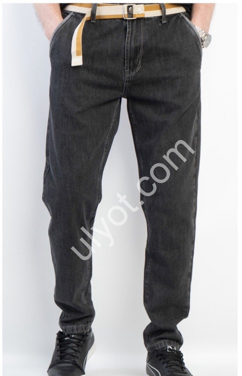 ДЖИНСЫ RTROOSS (30-36) ГРАФИТ 8132