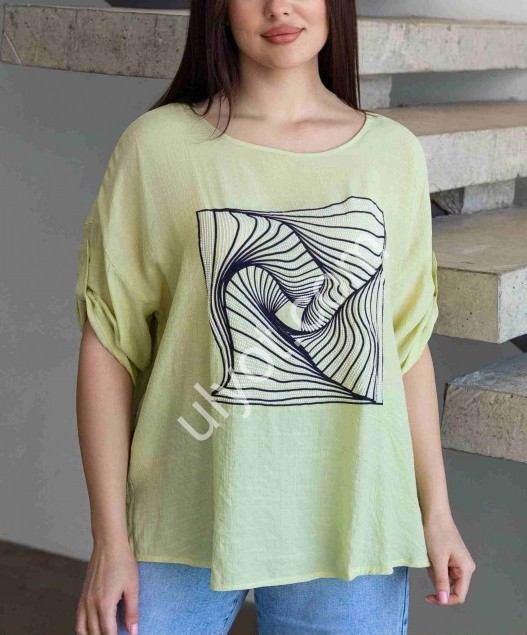 ФУТБОЛКА (3XL-6XL) ОЛИВКА 361