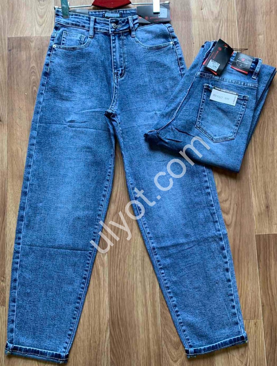 ДЖИНСЫ RELUCKY (25-30) Т.СИНИЙ 102-1