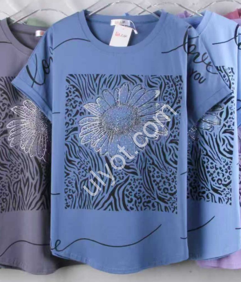 ФУТБОЛКА JJF (ONE SIZE ПОЛУБАТАЛ) МИКС 6616