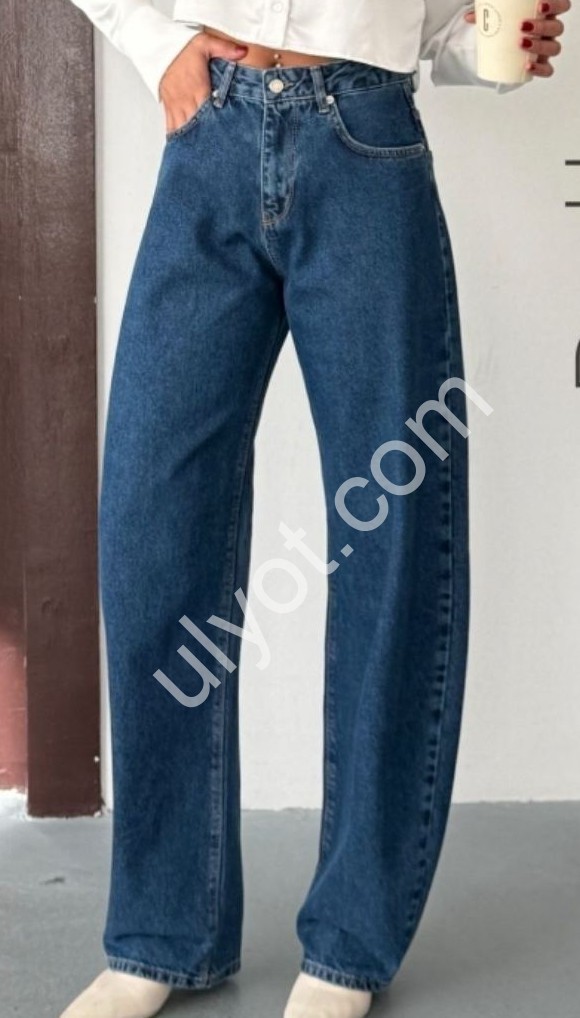 ДЖИНСЫ ZEO BASIC (34-42) Т.СИНИЙ 5063