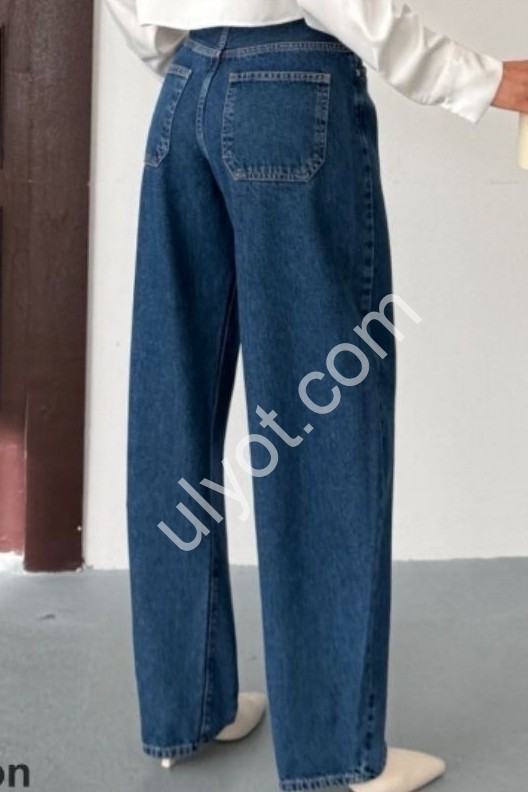 ДЖИНСЫ ZEO BASIC (34-42) Т.СИНИЙ 5063