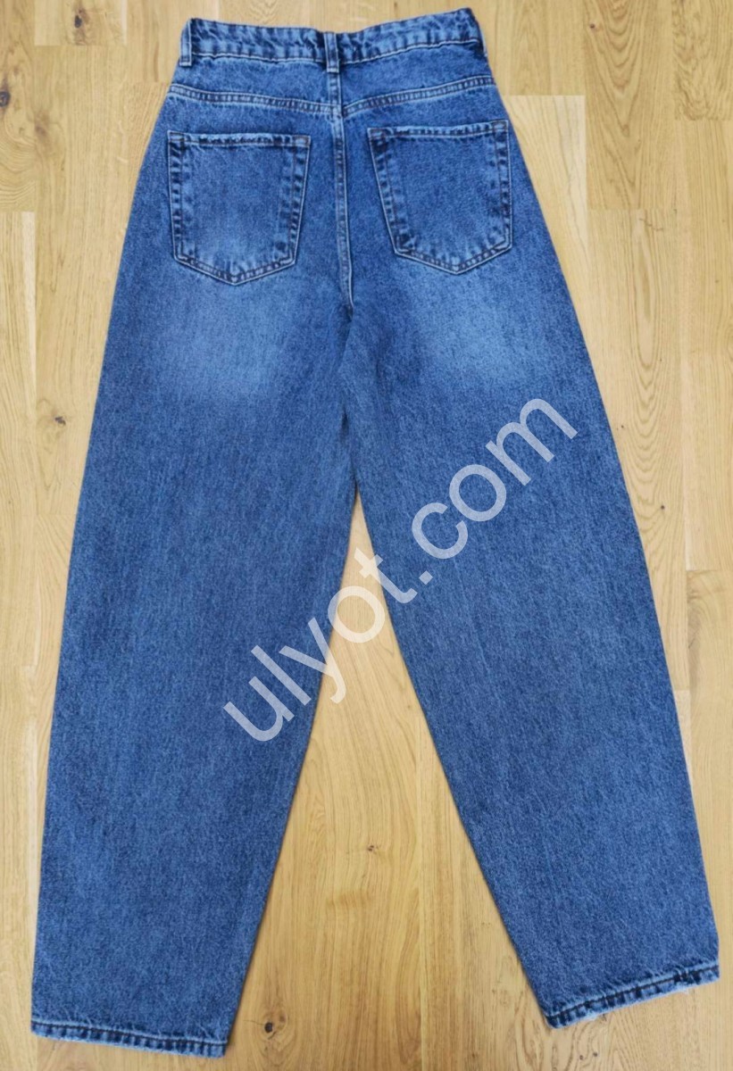 ДЖИНСИ REAL FOCUS (25-27) Т.СИНІЙ 1775-13