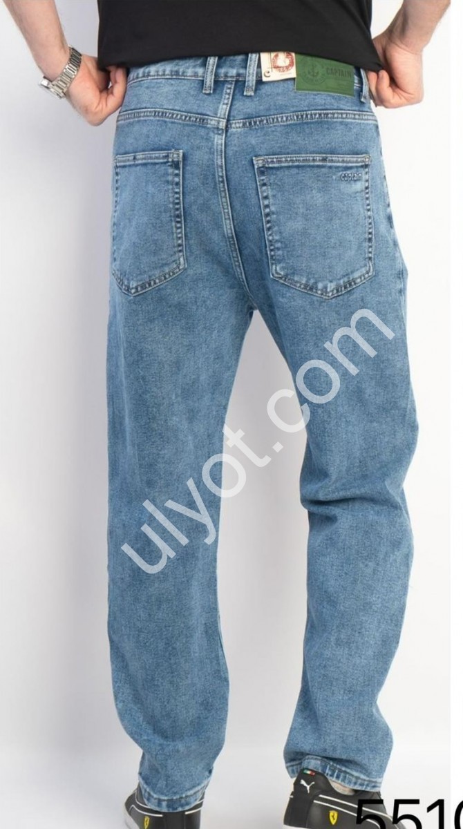 ДЖИНСИ CAPTAIN (32-40) Т.СИНІЙ 5510