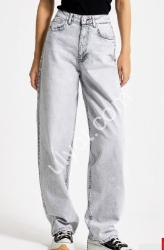 ДЖИНСИ IT'S BASIC (38-48) СВ.СІРИЙ 3468/4s6/12