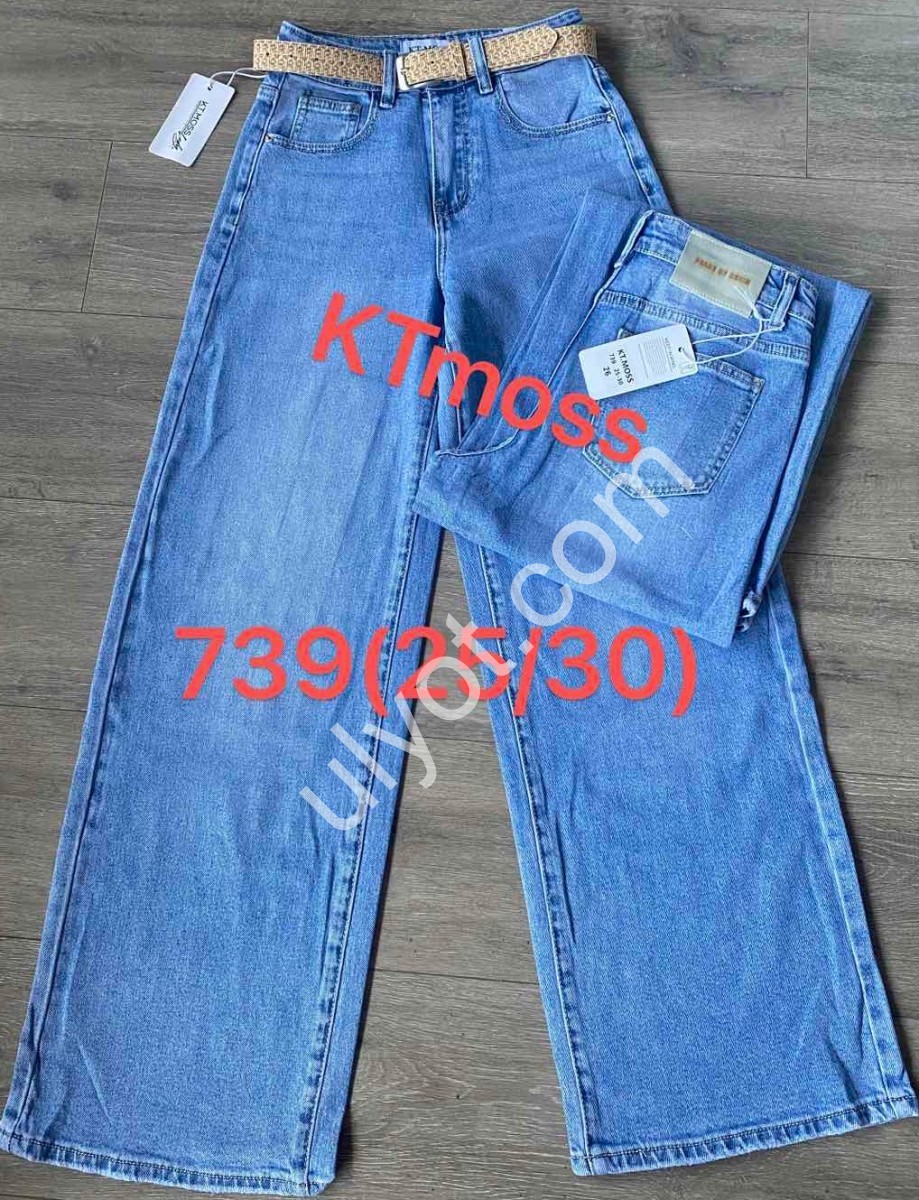 ДЖИНСИ KT.MOSS (25-30) Т.СИНІЙ 739