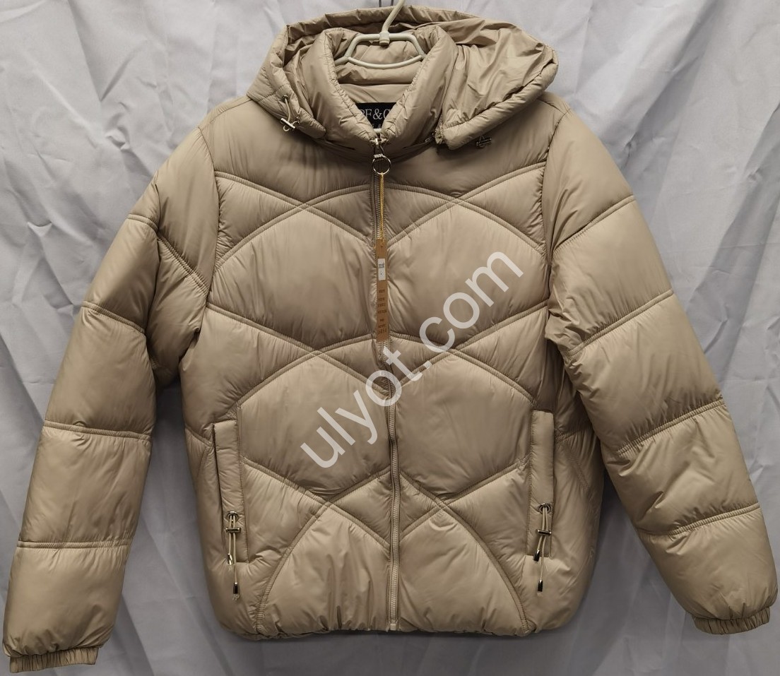 КУРТКА Bf&Gf (L-4XL) БЕЖ 28235