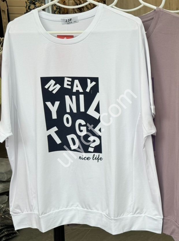 ФУТБОЛКА JJF (ONE SIZE 4XL) MEAY МІКС