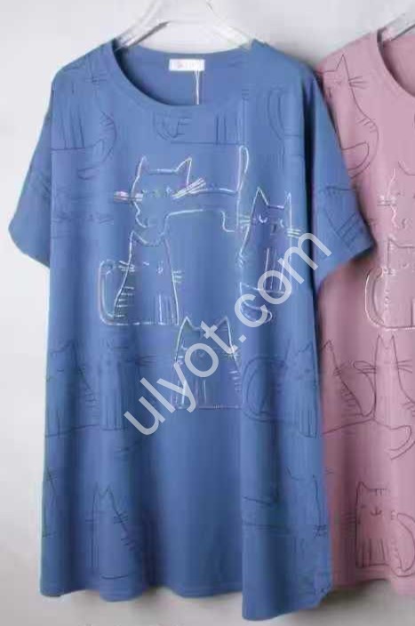 ФУТБОЛКА JJF (ONE SIZE БАТАЛ) МИКС 6651