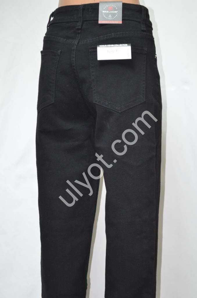 ДЖИНСЫ RELUCKY (25-30) ЧЕРНЫЙ 800-2