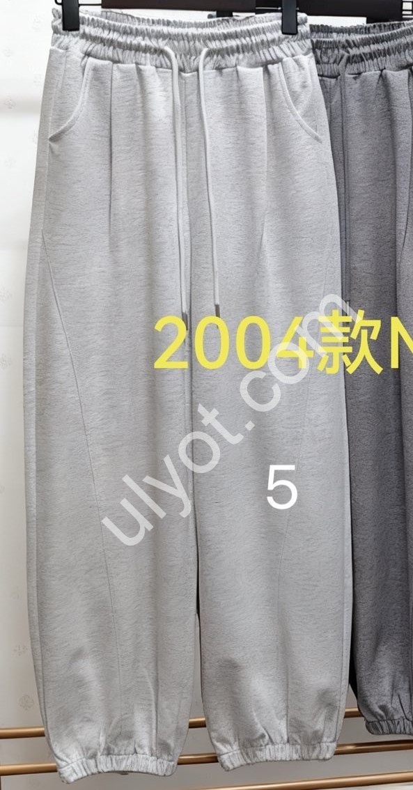 ШТАНИ (M-XL) МАНЖЕТ МЕЛАНЖ 2004/5