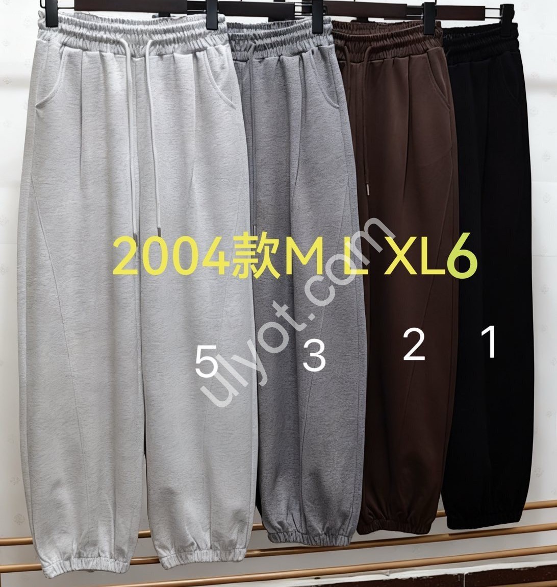 ШТАНИ (M-XL) МАНЖЕТ МЕЛАНЖ 2004/5