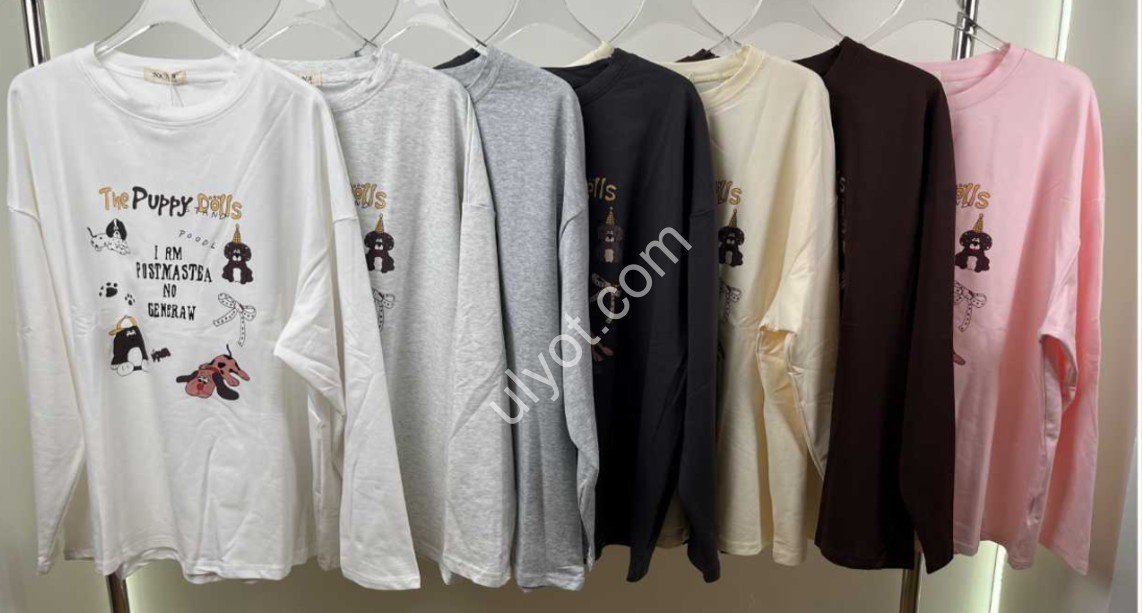 ЛОНГСЛІВ (OVER SIZE) МІКС T1786