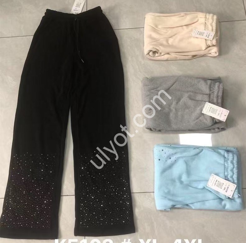 ШТАНИ (44-50) ПРЯМИЙ ЧОРНИЙ K5102