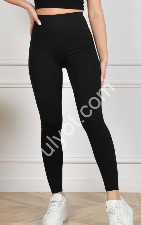 ЛЕГГИНСЫ (M-2XL) ЧЕРНЫЙ 2810