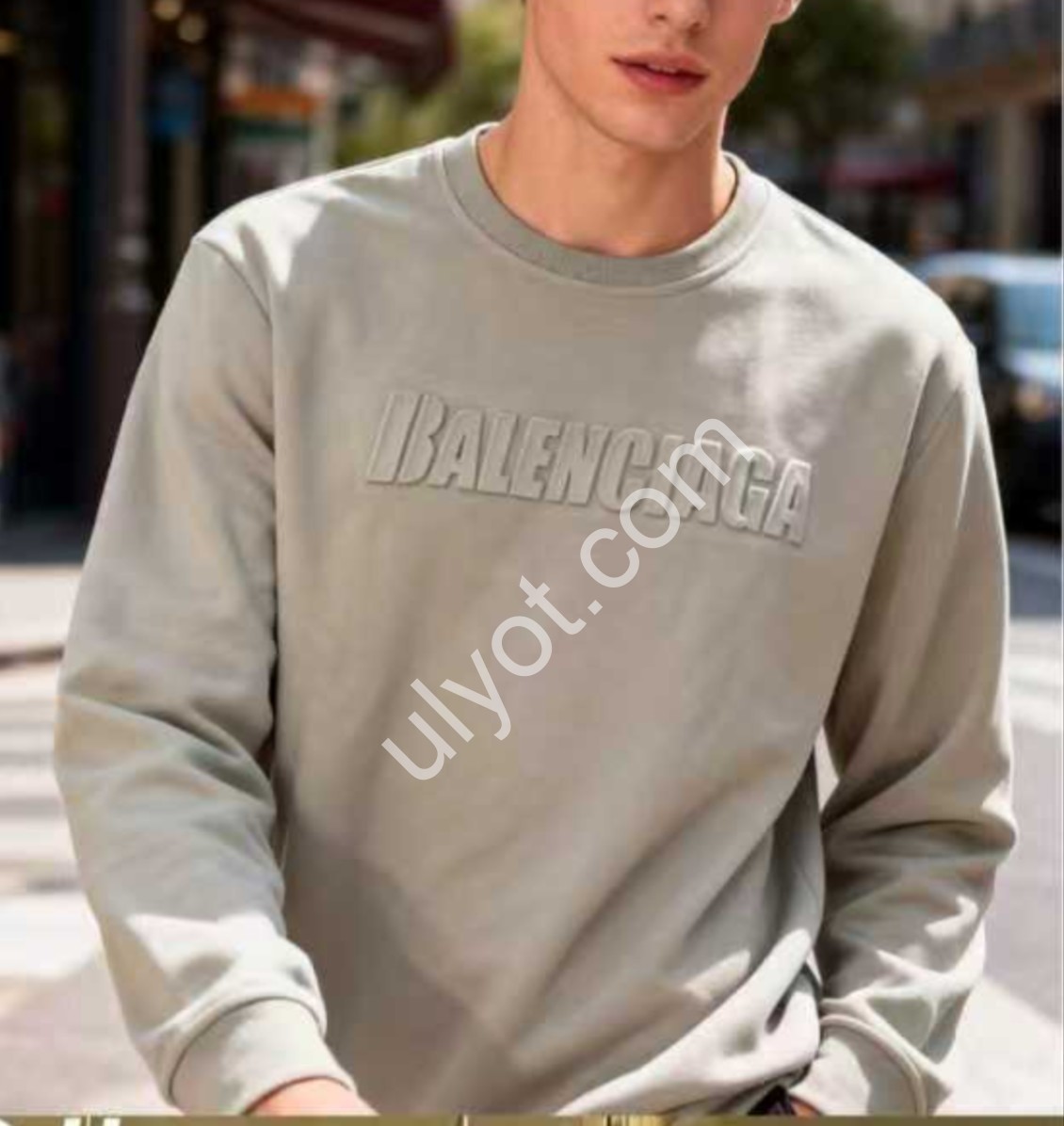 СВИТШОТ (48-54) ЧЕРНЫЙ N1932