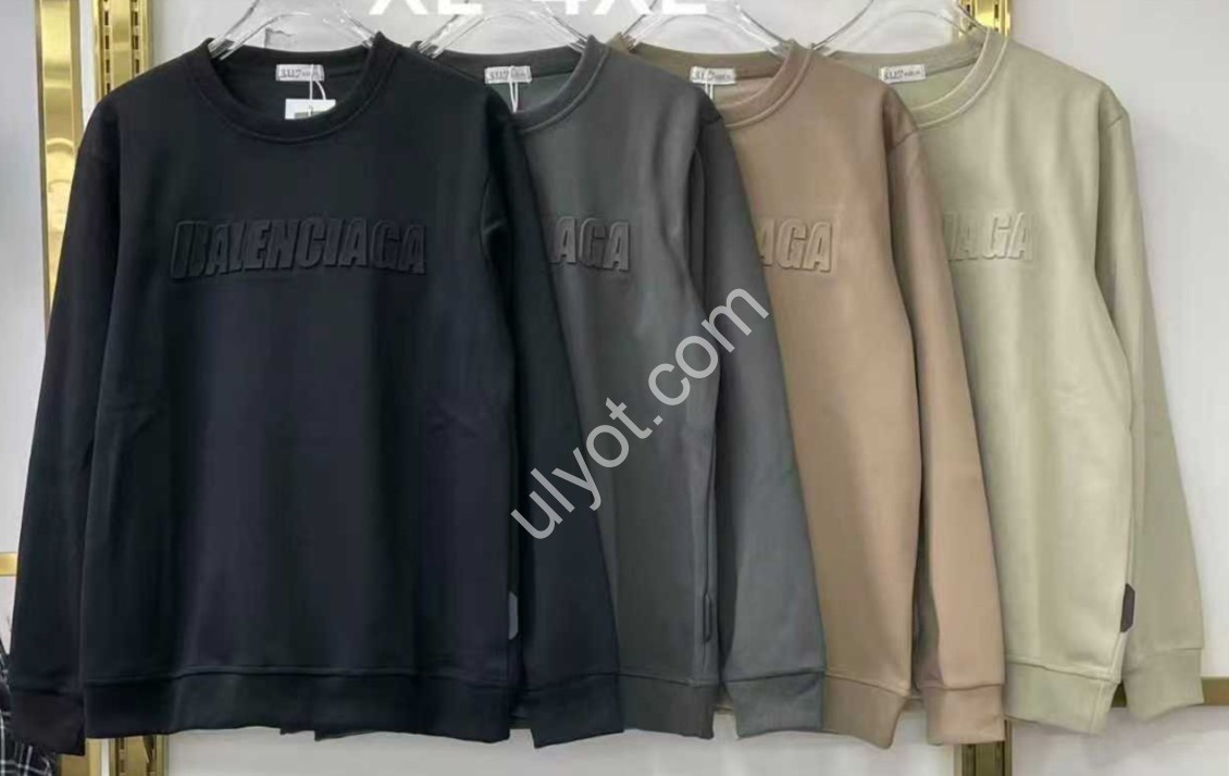 СВИТШОТ (48-54) ЧЕРНЫЙ N1932