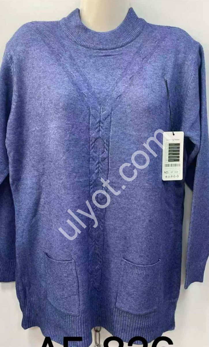 СВІТЕР (ONE SIZE 52-58) МІКС AF-826