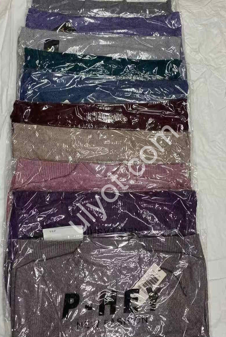 СВІТЕР (ONE SIZE 52-54) МІКС AF-988