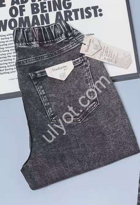 ДЖИНСИ VI&D (32-42) МОМ Т.СІРИЙ 5051