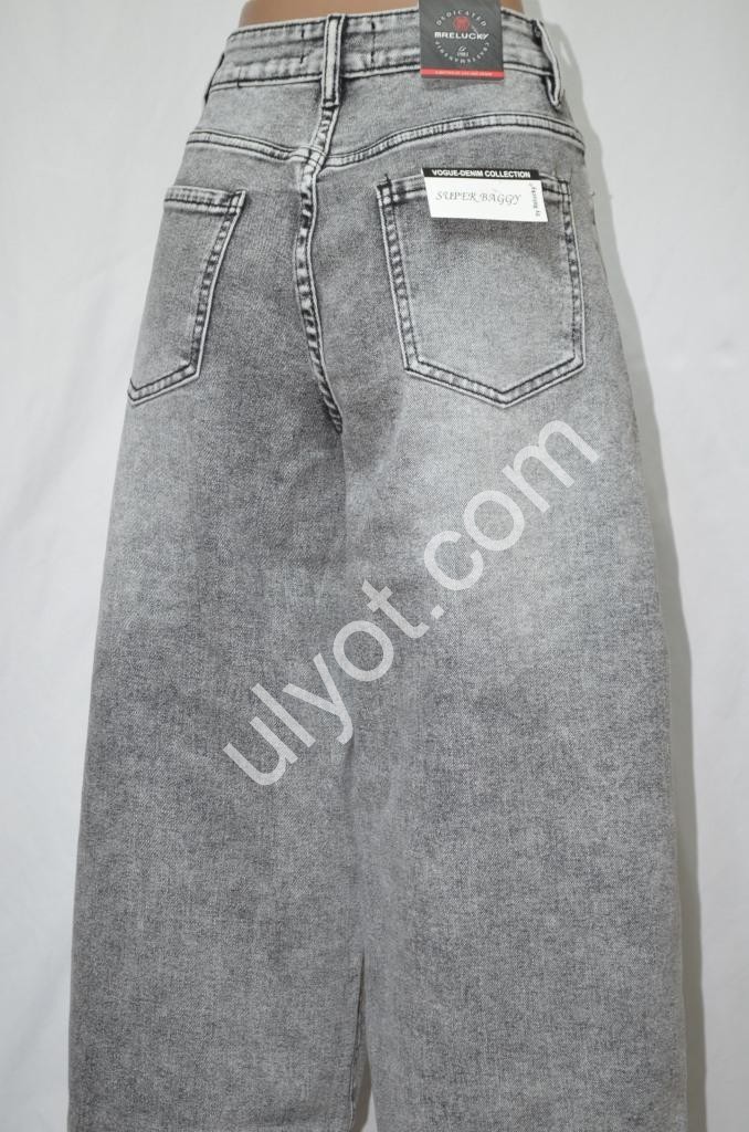 Фото 1 ДЖИНСЫ RELUCKY (25-27) СЕРЫЙ 314-1