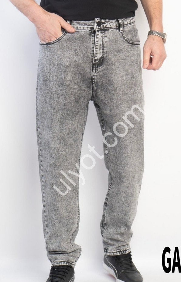 ДЖИНСИ GAXGAX (30-40) СІРИЙ 1210