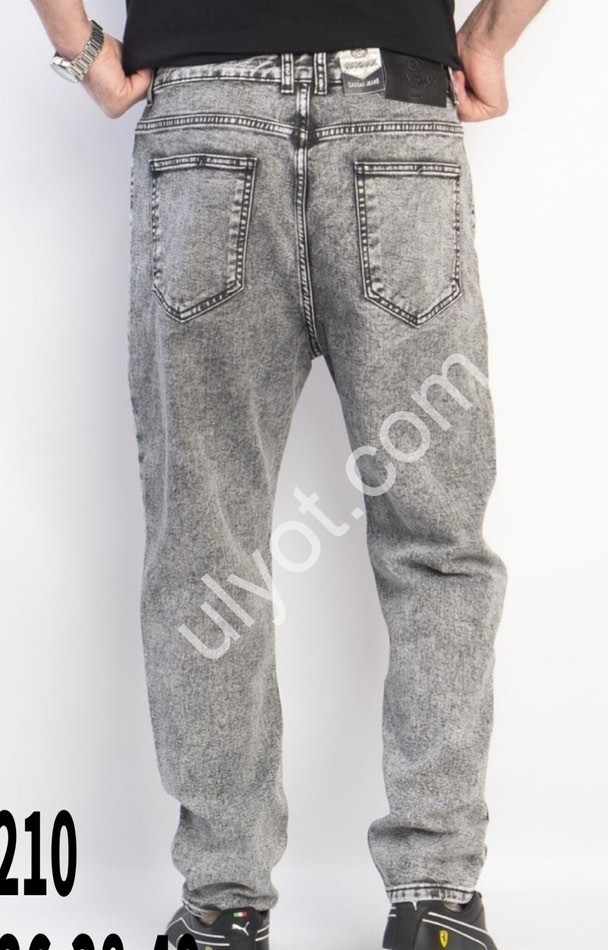 ДЖИНСИ GAXGAX (30-40) СІРИЙ 1210