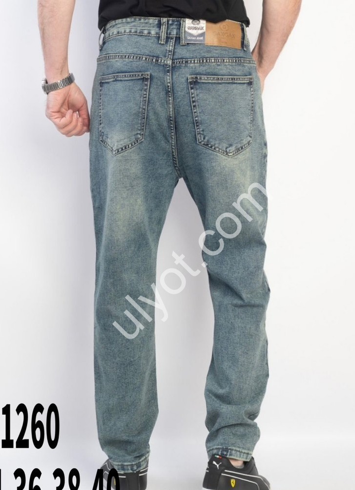 ДЖИНСИ GAXGAX (30-40) Т.СИНІЙ 1260