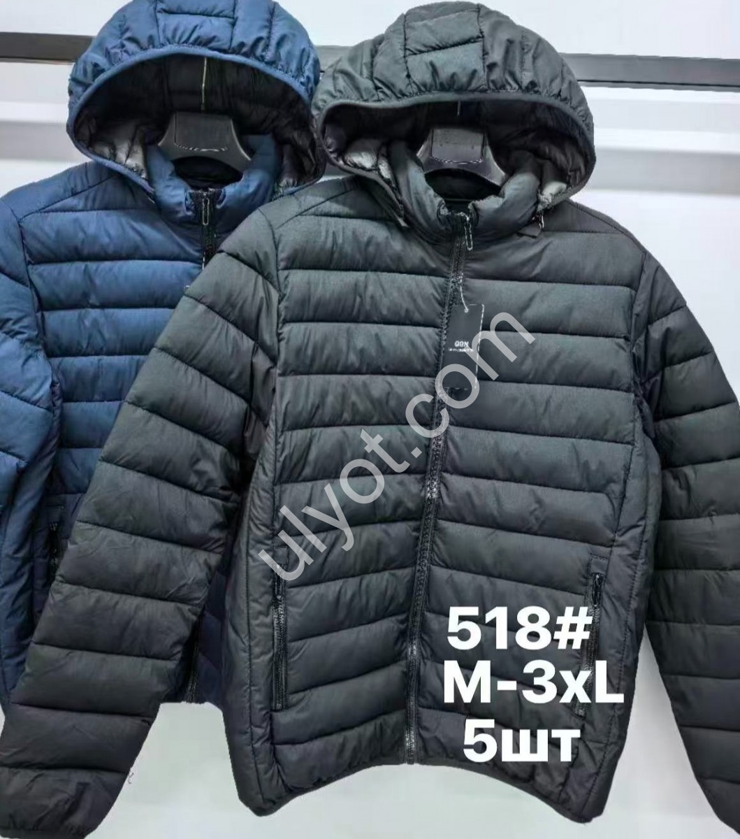 КУРТКА (M-3XL) ЧЕРНЫЙ 518