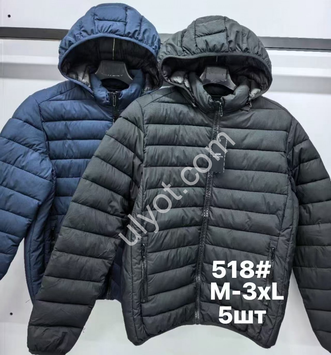 КУРТКА (M-3XL) ЧЕРНЫЙ 518