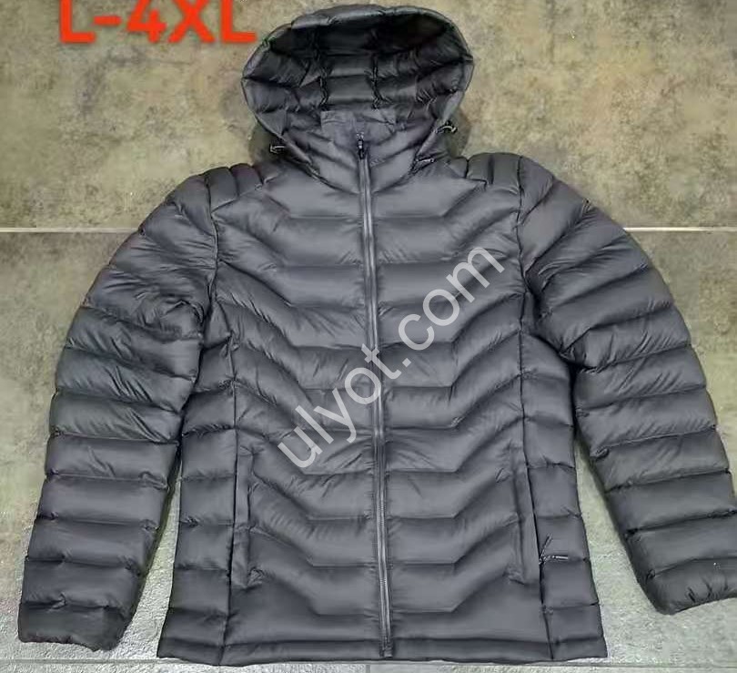 КУРТКА (L-4XL) СЕРЫЙ 2568