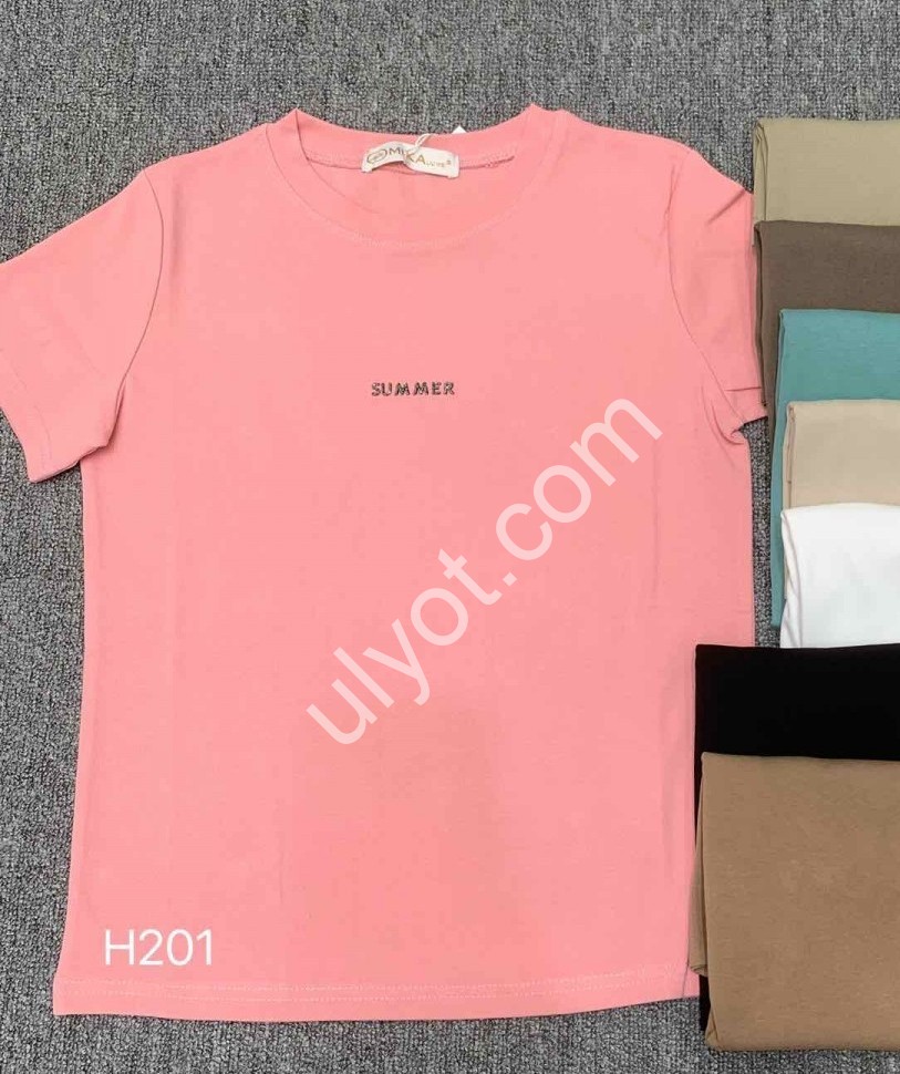 ФУТБОЛКА (ONE SIZE 46-50) МИКС H201