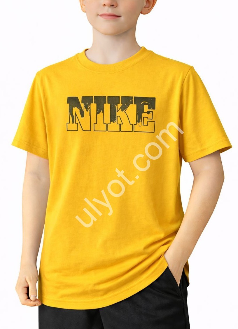 ФУТБОЛКА N02 (11-16 ЛЕТ) ЖЕЛТЫЙ 