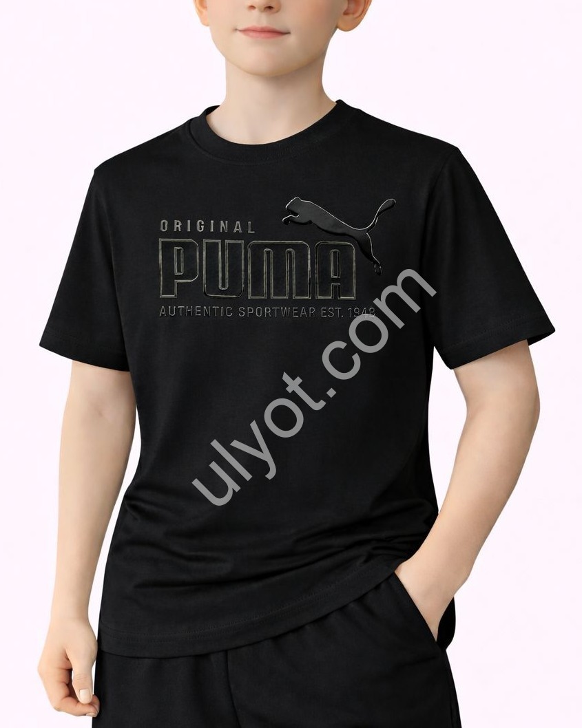 ФУТБОЛКА P15 (11-16 ЛЕТ) ЧЕРНЫЙ 