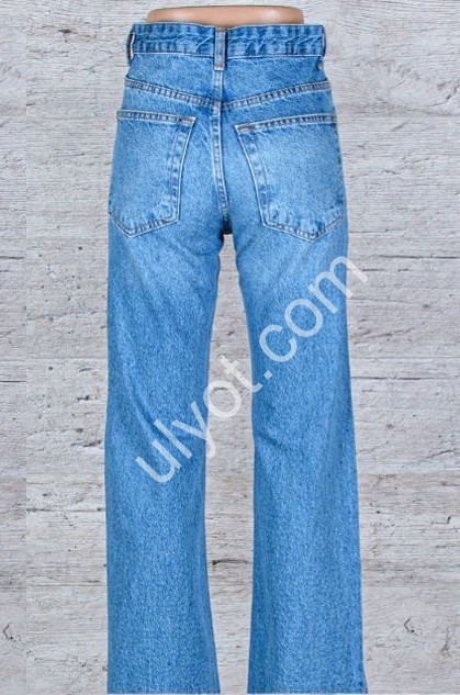 ДЖИНСЫ TOP SHOP (25-32) СТРАЗЫ СИНИЙ 6967