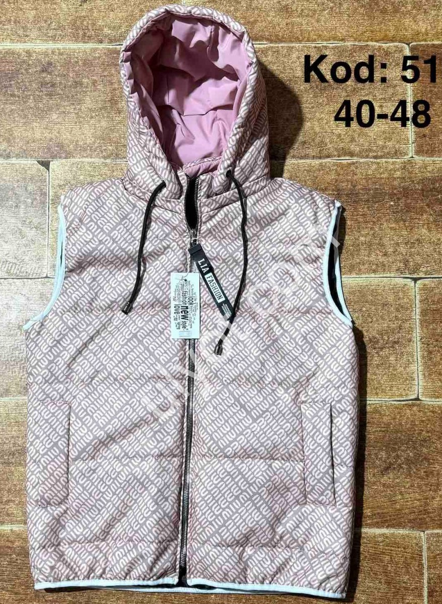 ЖИЛЕТКА (13-17 ЛЕТ) ПУДРА 51