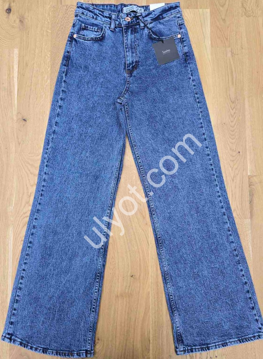 ДЖИНСЫ SASHA (26-31) Т.СИНИЙ 1670