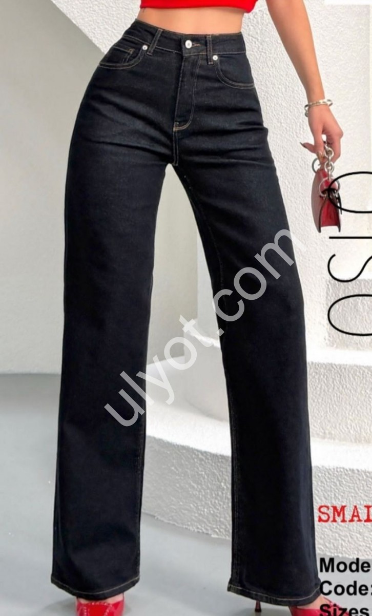 ДЖИНСЫ ZEO BASIC (30-36) Т.СИНИЙ 5175