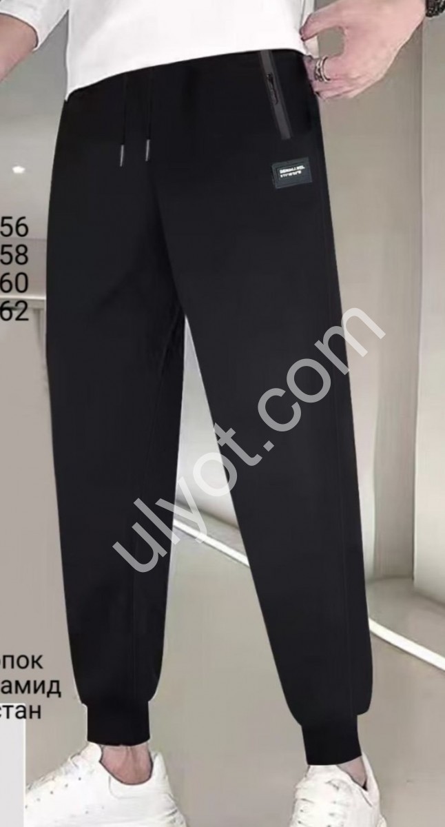 СПОРТ.ШТАНЫ (4XL-7XL) МАНЖЕТ МИКС 2076-19