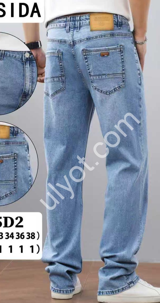ДЖИНСЫ FANGSIDA (29-38) ГОЛУБОЙ 8885