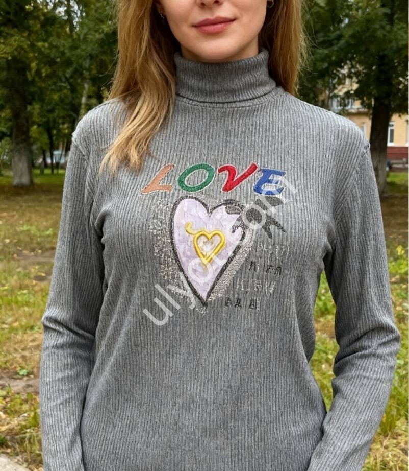 ГОЛЬФ СЕРДЦЕ (3XL-6XL) МИКС 8301