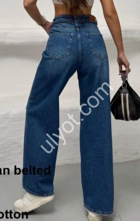 ДЖИНСЫ ZEO BASIC (34-42) Т.СИНИЙ 5185