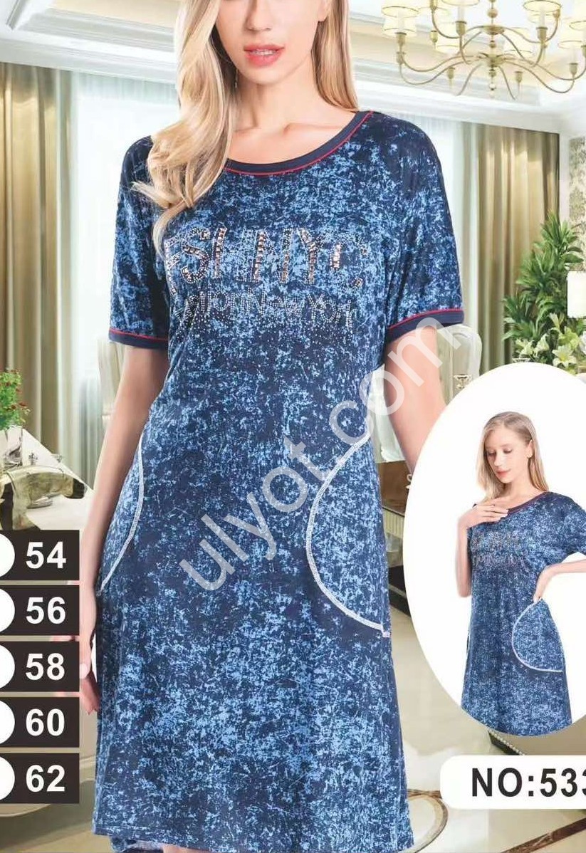 СУКНЯ (54-62) СИНІЙ 533